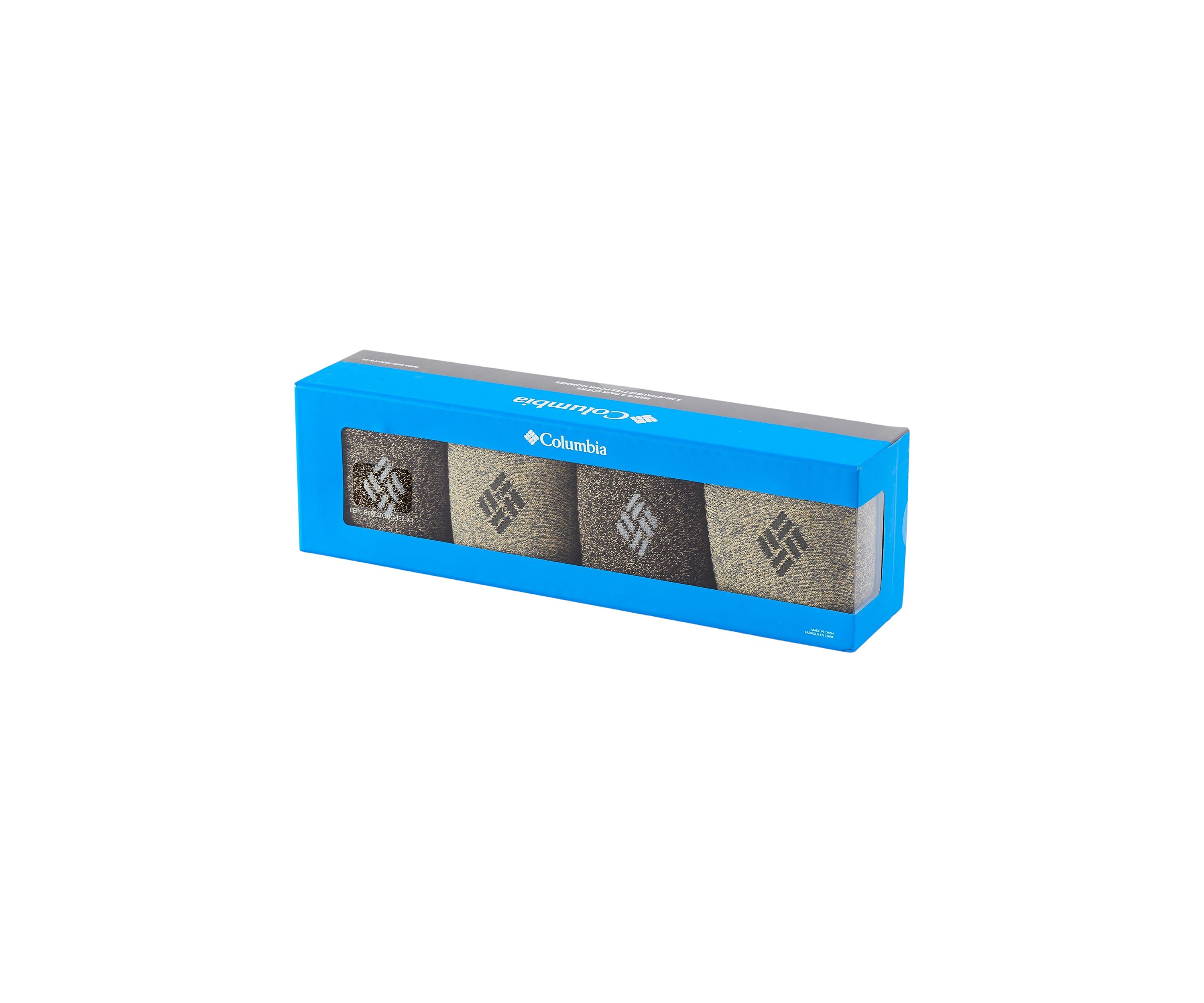 4 Pack Gift Box of Crew Socks