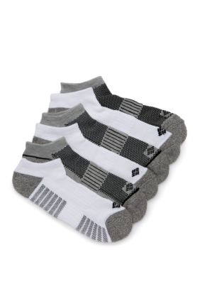Columbia Men's Athletic No-Show Socks - 6 Pack, M (10-13)
