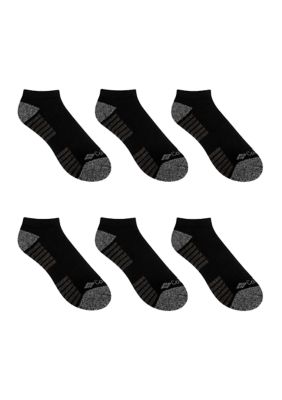 Columbia Men's Lifestyle No Show Socks - Pack of 6