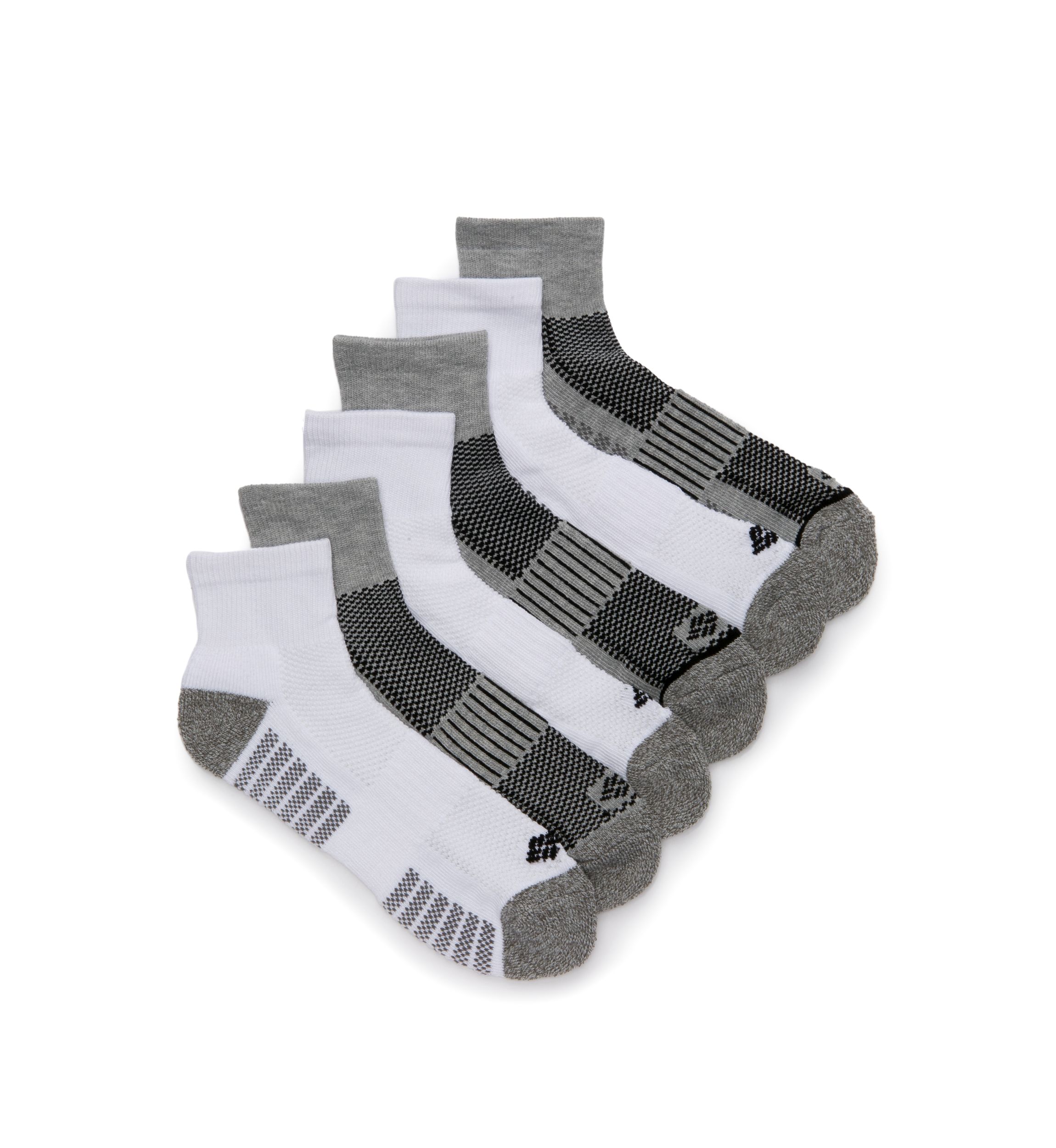 Athletic Quarter Socks - 6 Pack