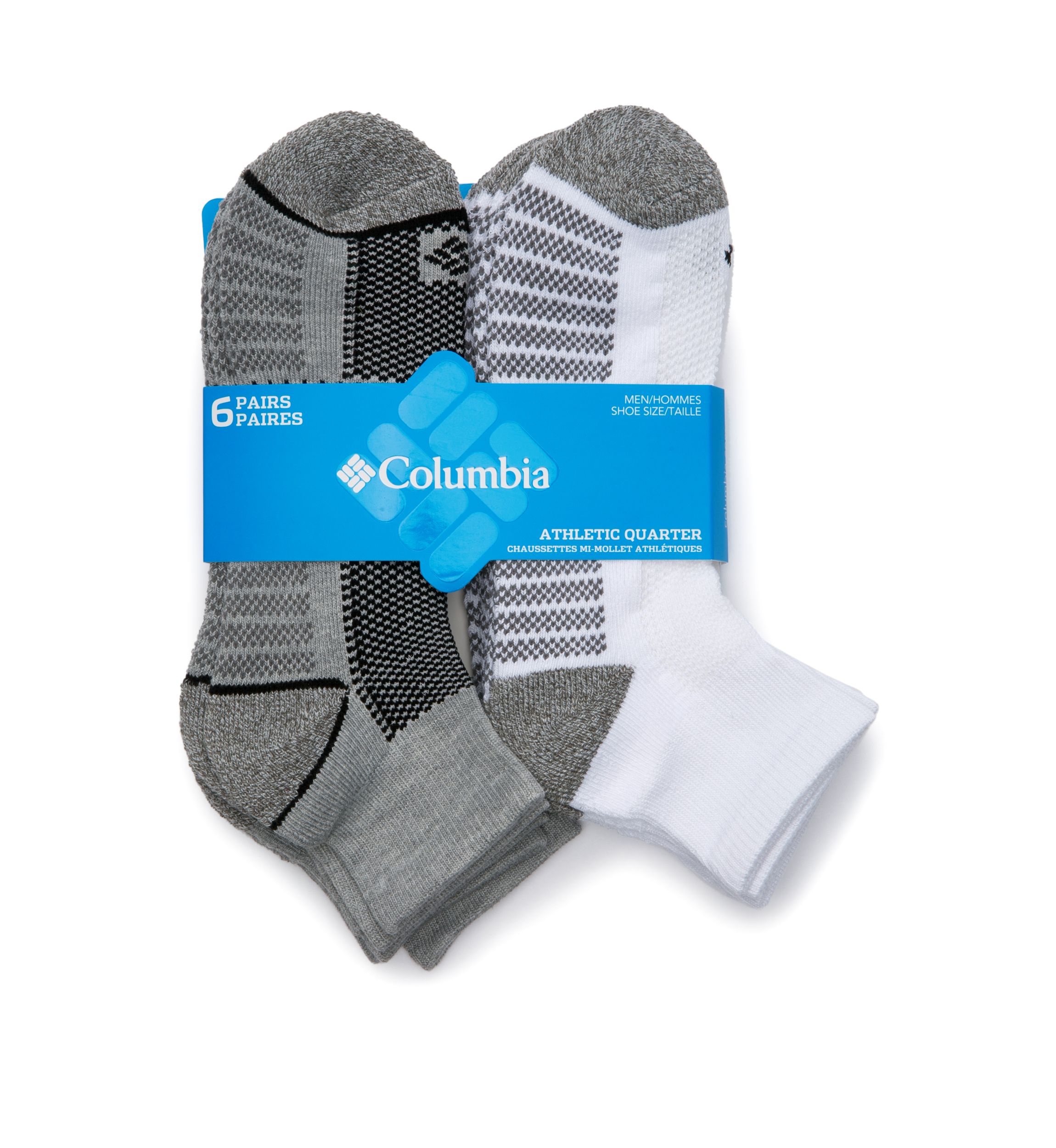 Athletic Quarter Socks - 6 Pack