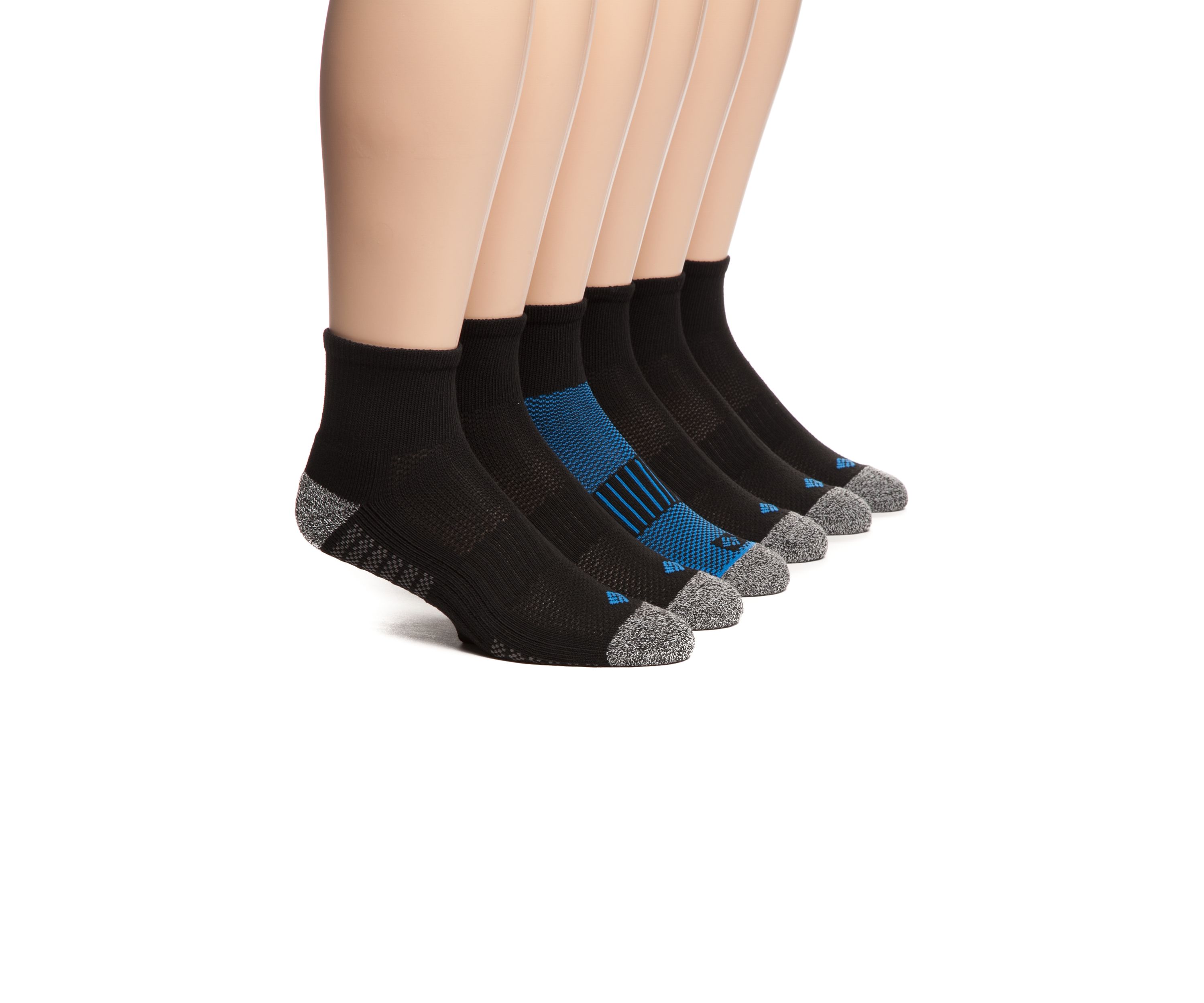 Athletic Quarter Length Socks - 6 Pack