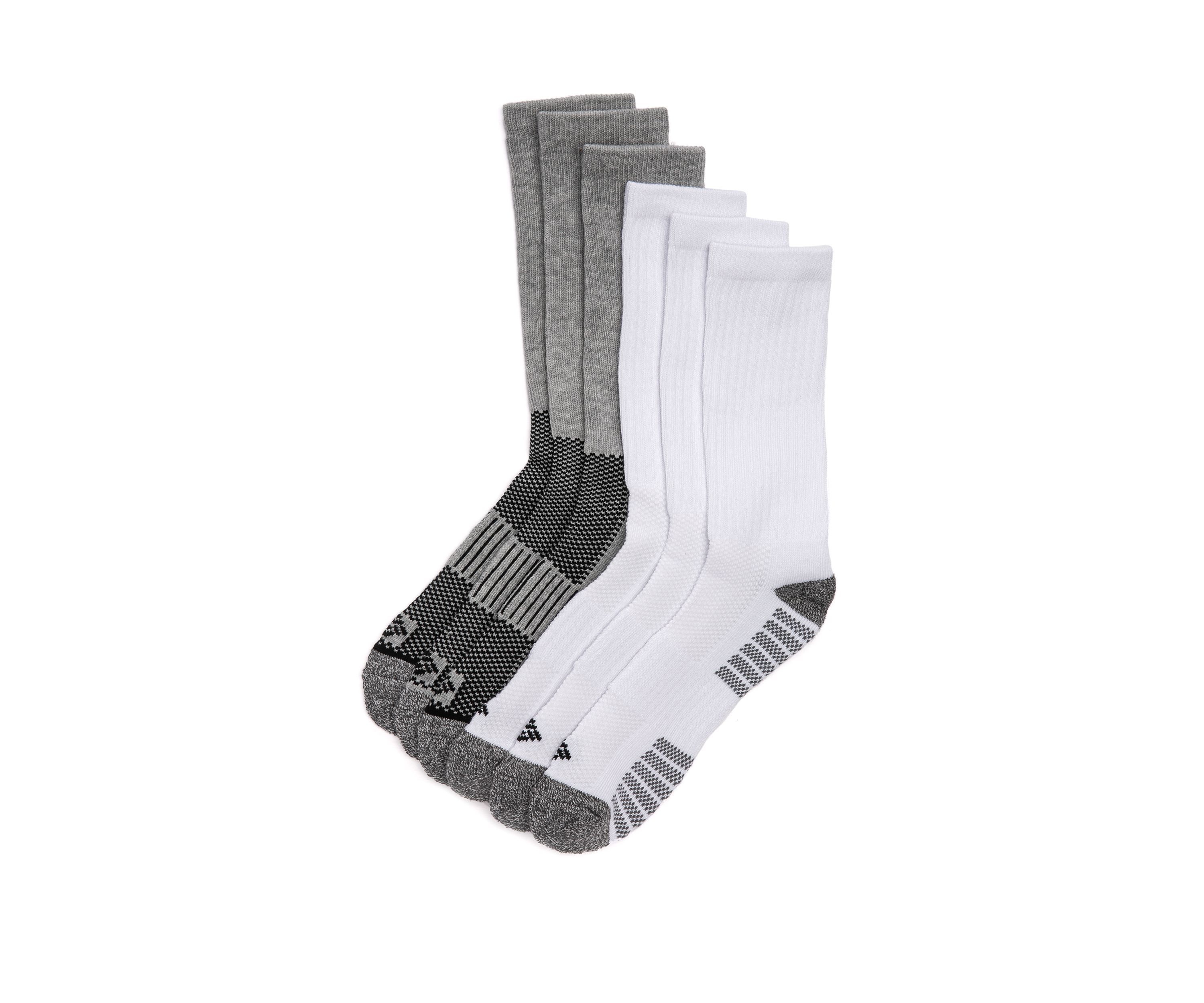6 Pack Cushion Sport Crew Socks