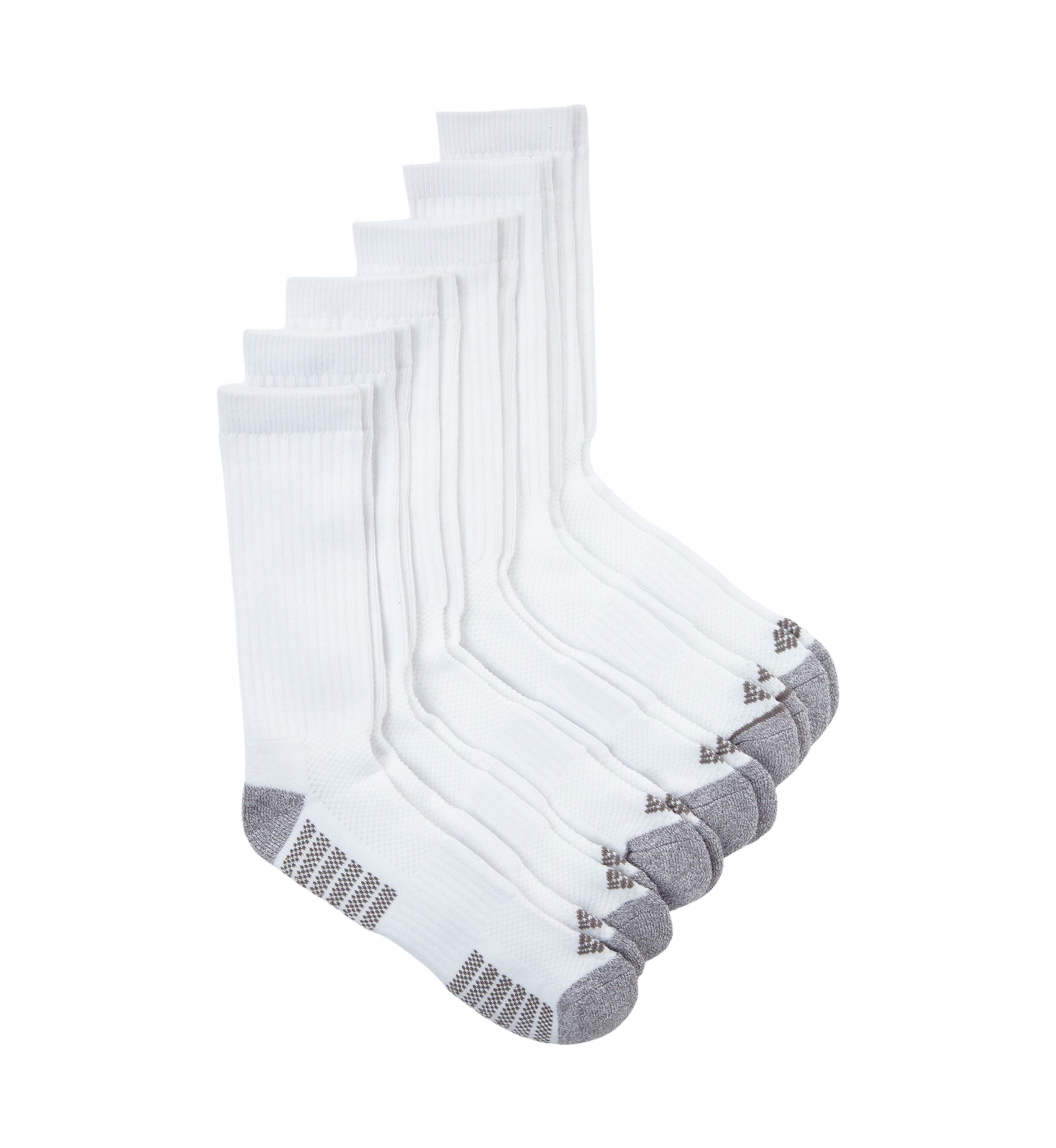 Sport Crew Socks - 6 Pack