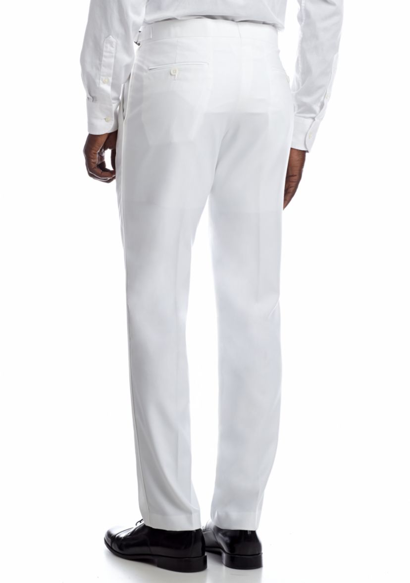 Slim White Suit Separate Pants