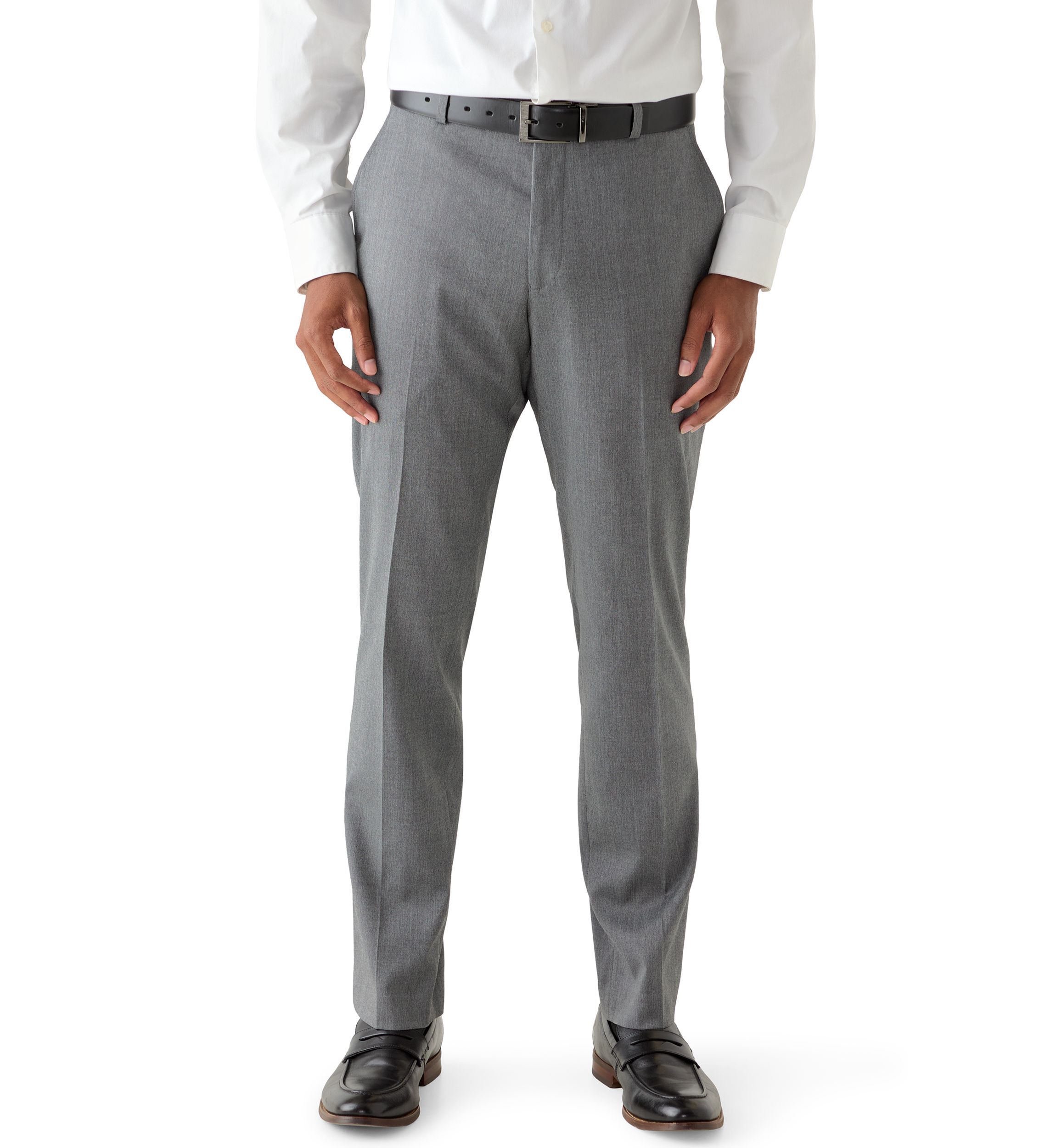 michael strahan modern fit flex dress pants Collection By Michael Strahan Mens Modern Fit Plaid Flat Front Suit Pant,  Color: Grey