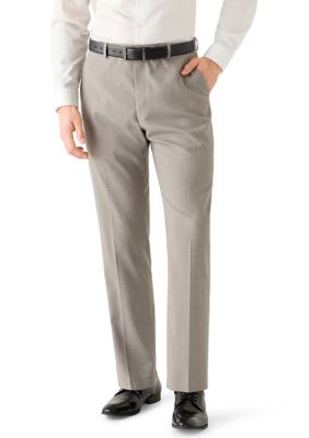 Collection by Michael Strahan ™ Men's Tan Multi-Check Suit Pant | Belk