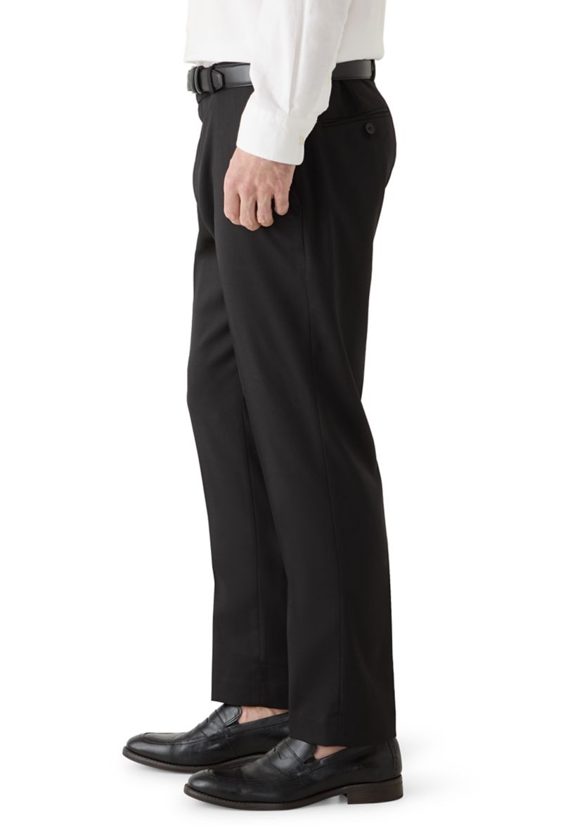 belk black dress pants Collection by Michael Strahan Men's Solid Modern Dress Pants, Black, 34 x 30