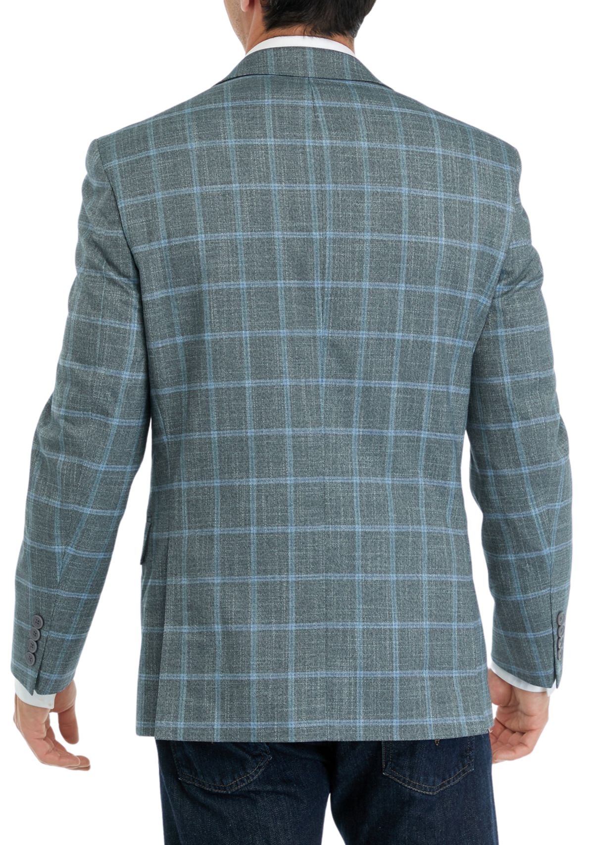  Single Breasted 2-Button Sport Coat 
