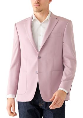 Collection by Michael Strahan Men's Patch Pocket Sport Coat, Pink, 50 Regular
