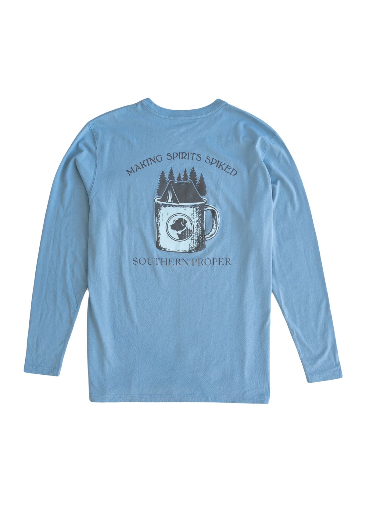 Long Sleeve Screen Printed T-Shirt