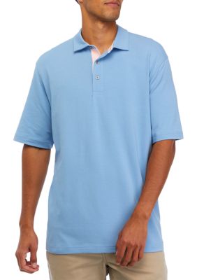 Southern Proper Men's Lakeside Polo Shirt, Blue, Small