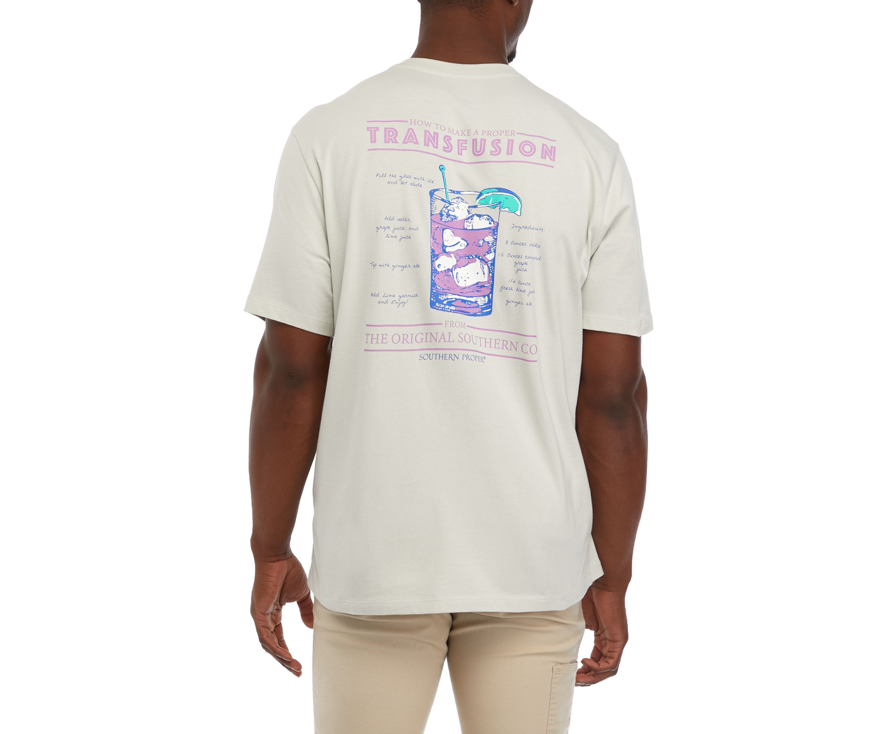 Short Sleeve Delta Wash Pocketed Graphic T-Shirt