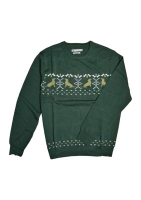 Southern Proper Men's Bienville Crew Neck Sweater, 2XL