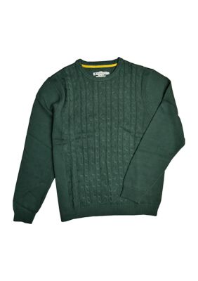 Southern Proper Men's Cable Sweater, 2XL