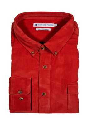 Southern Proper Men's Long Sleeve Canton Corduroy Shirt