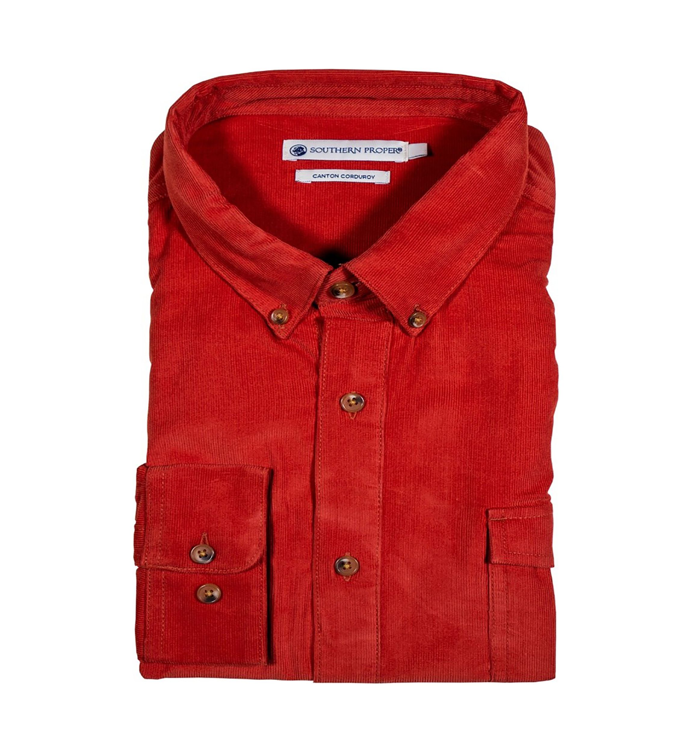 Long Sleeve Canton Corduroy Shirt