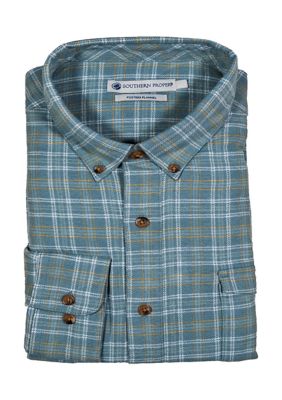 Southern Proper Men's Long Sleeve Flannel Shirt