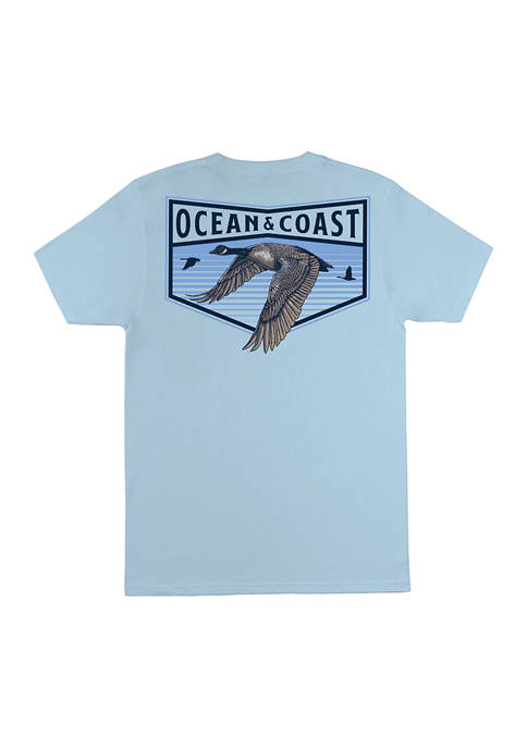 Ocean + Coast® Short Sleeve Cotton Graphic T-Shirt