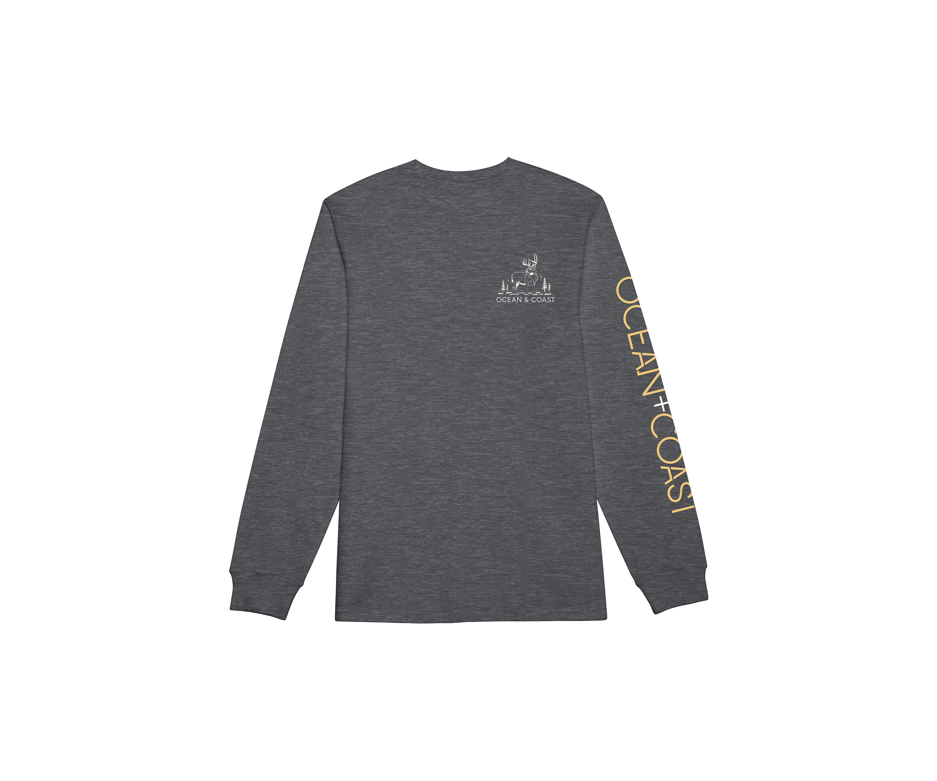 Long Sleeve Walken Whitetail Deer Graphic T-Shirt 