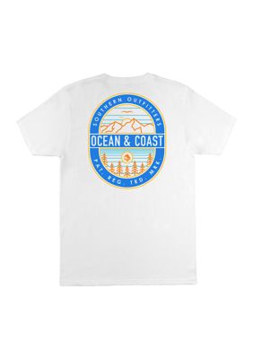 Ocean + Coast® Ocean Trees Mountain Graphic T-Shirt | belk