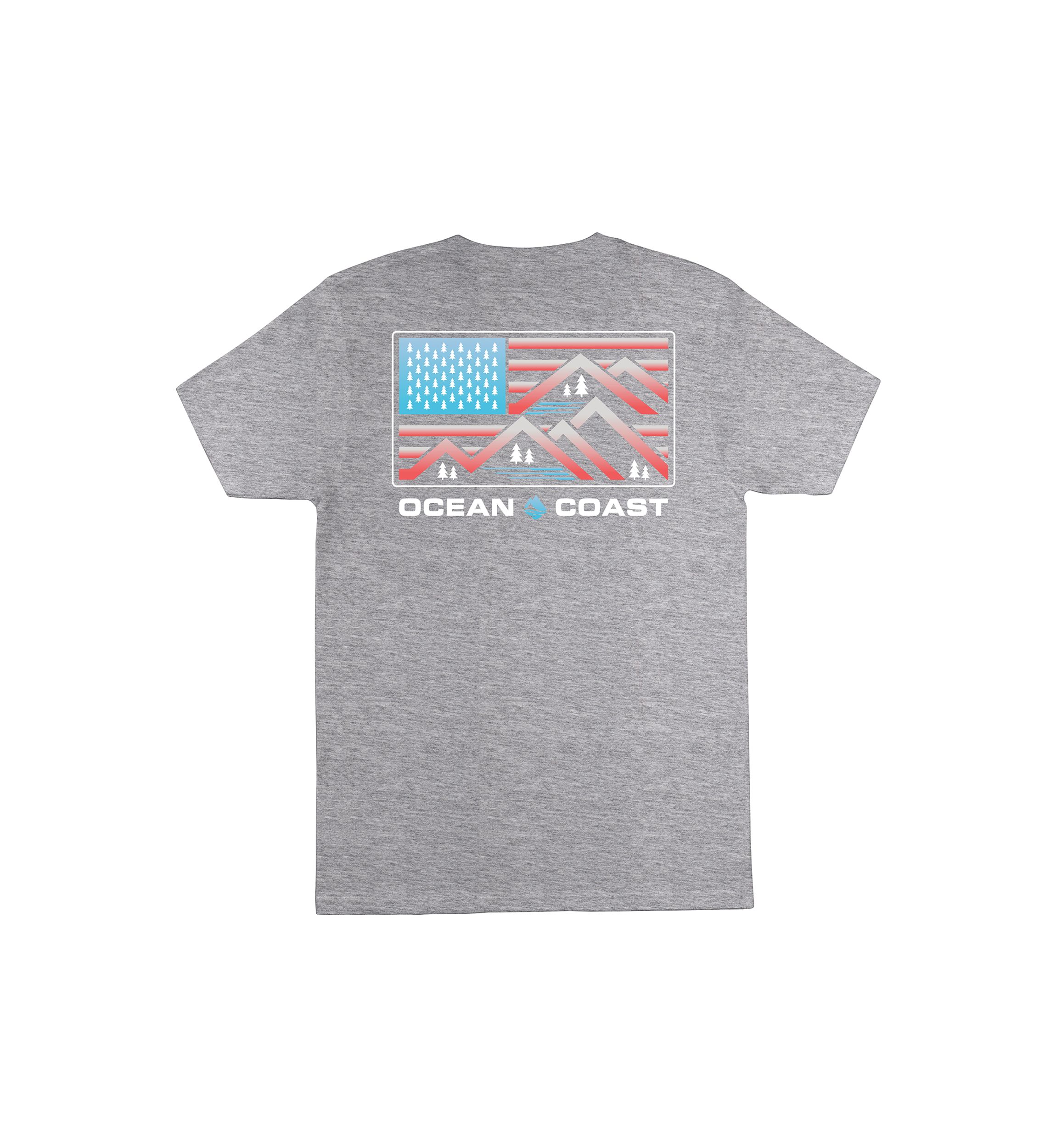 Big & Tall Short Sleeve Americana Graphic T-Shirt 