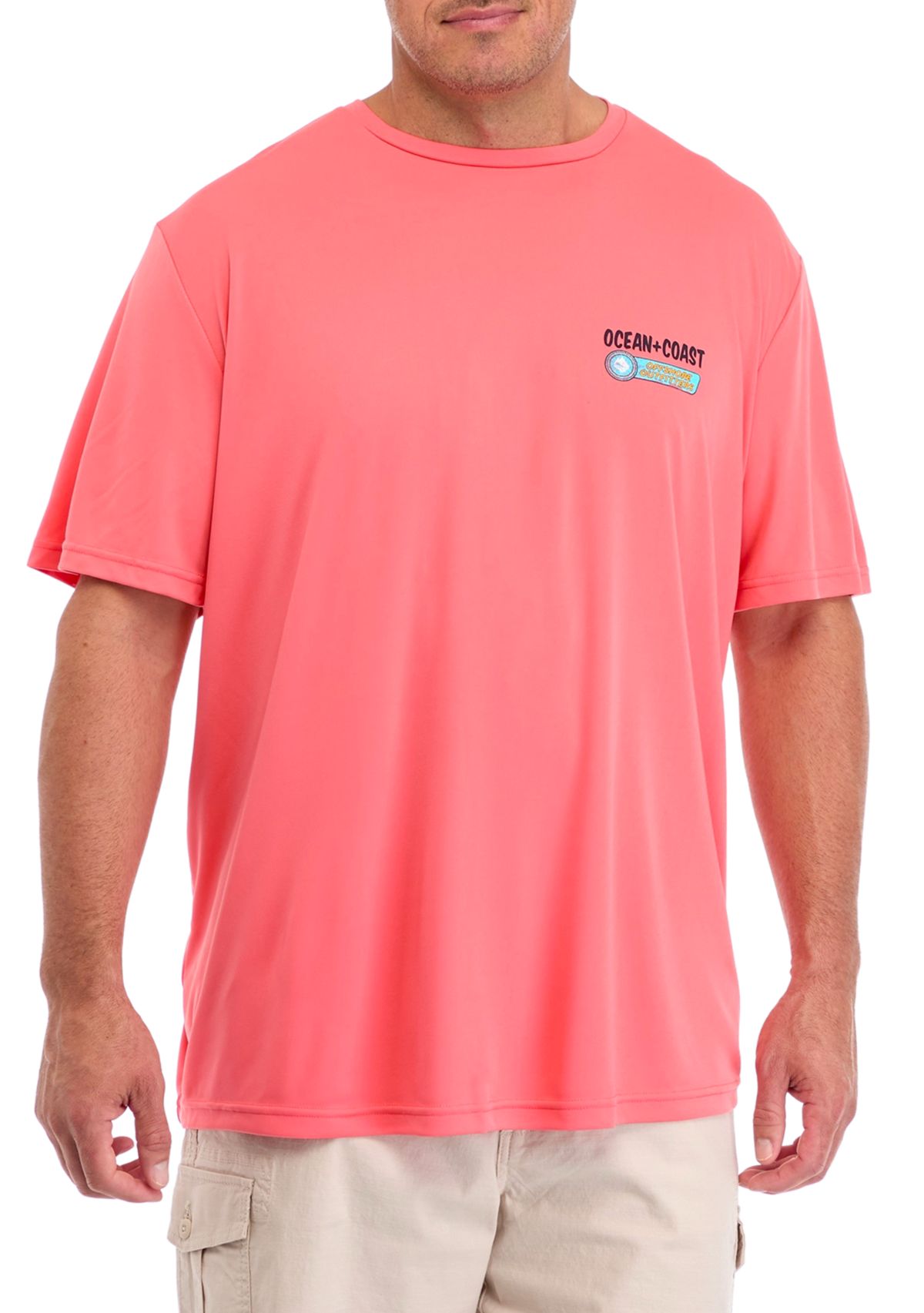 Big & Tall Short Sleeve Collectible Marlin Graphic T-Shirt