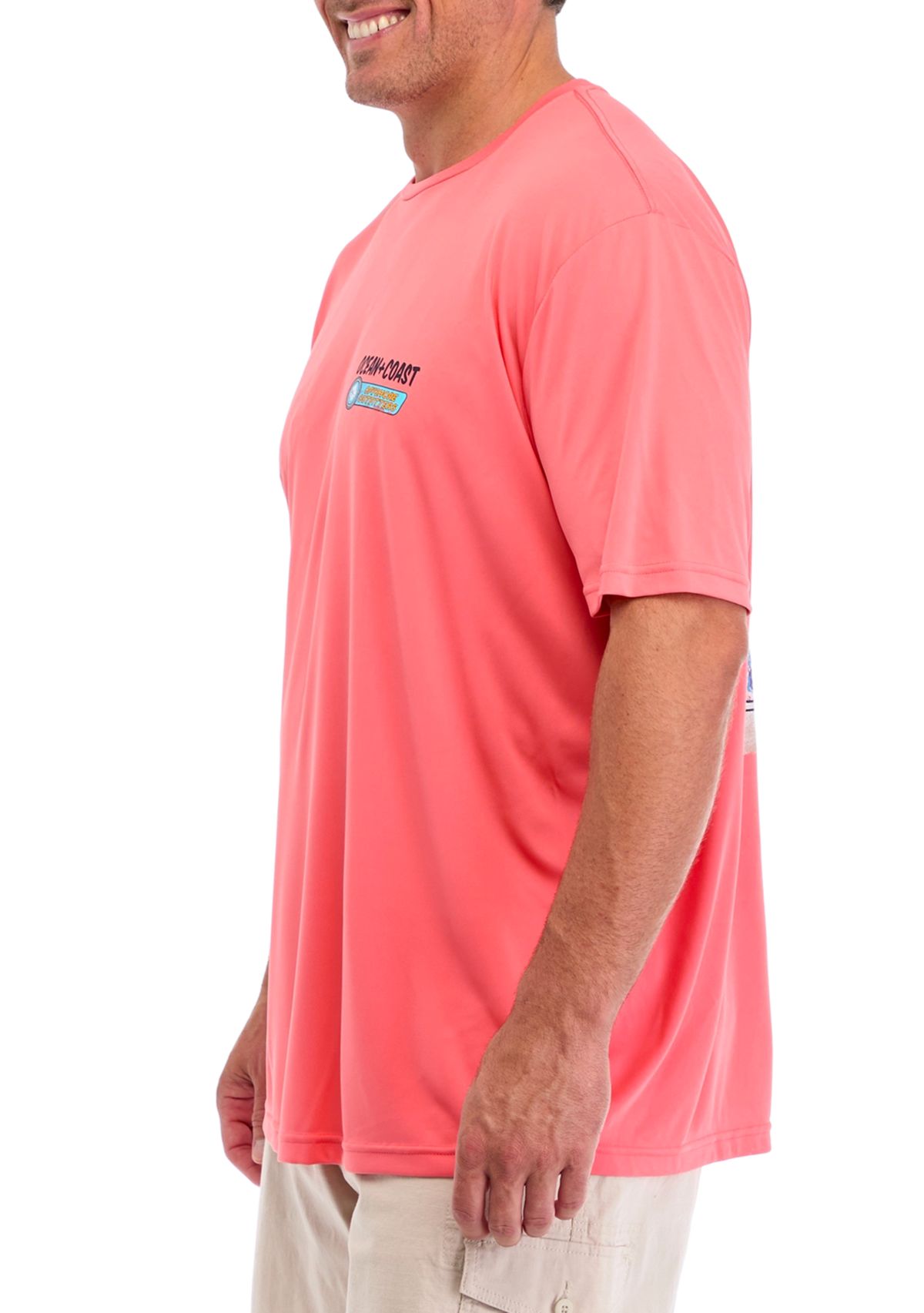 Big & Tall Short Sleeve Collectible Marlin Graphic T-Shirt