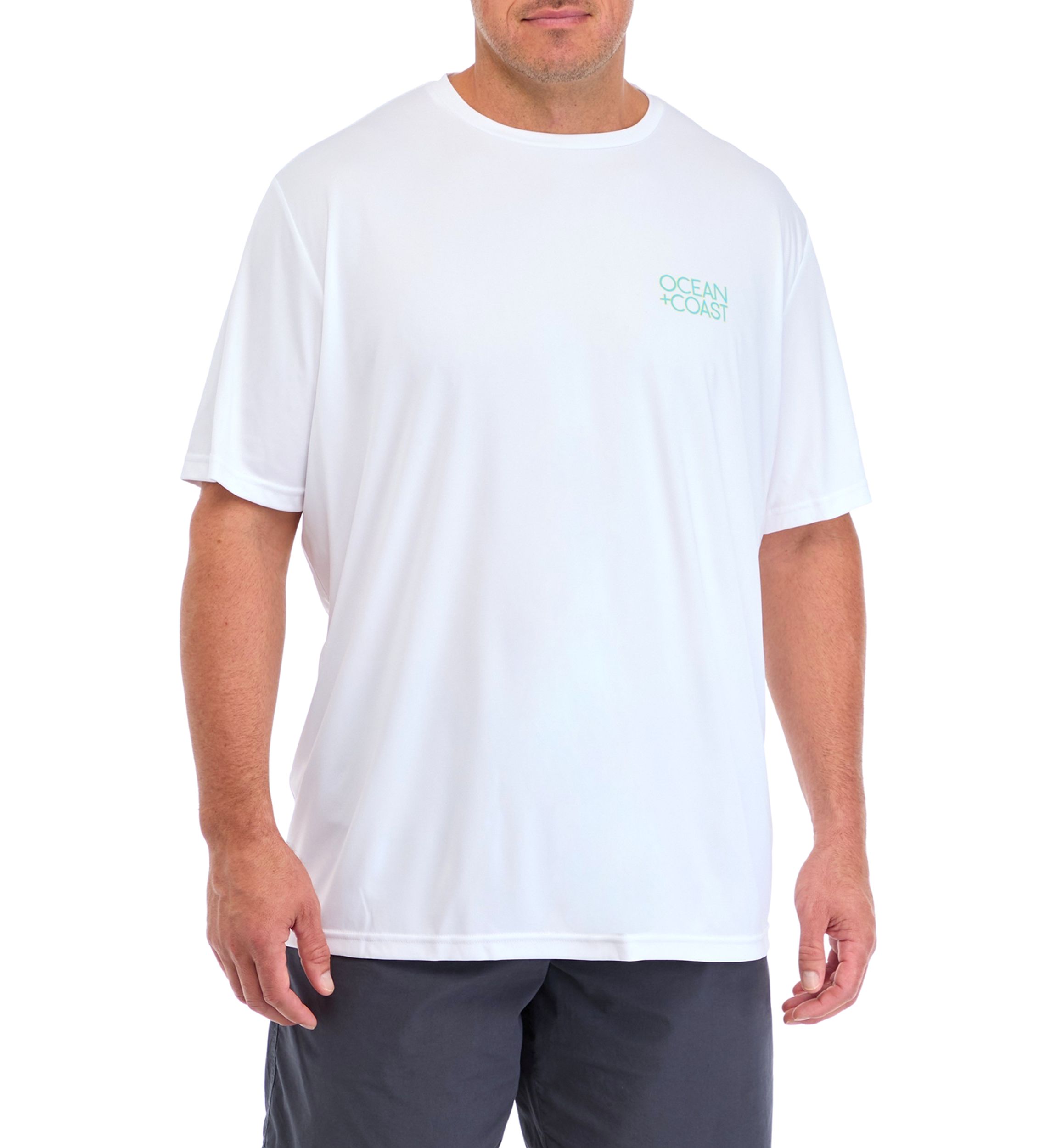 Big & Tall Short Sleeve Swimmer Yellowfin Tuna Graphic T-Shirt