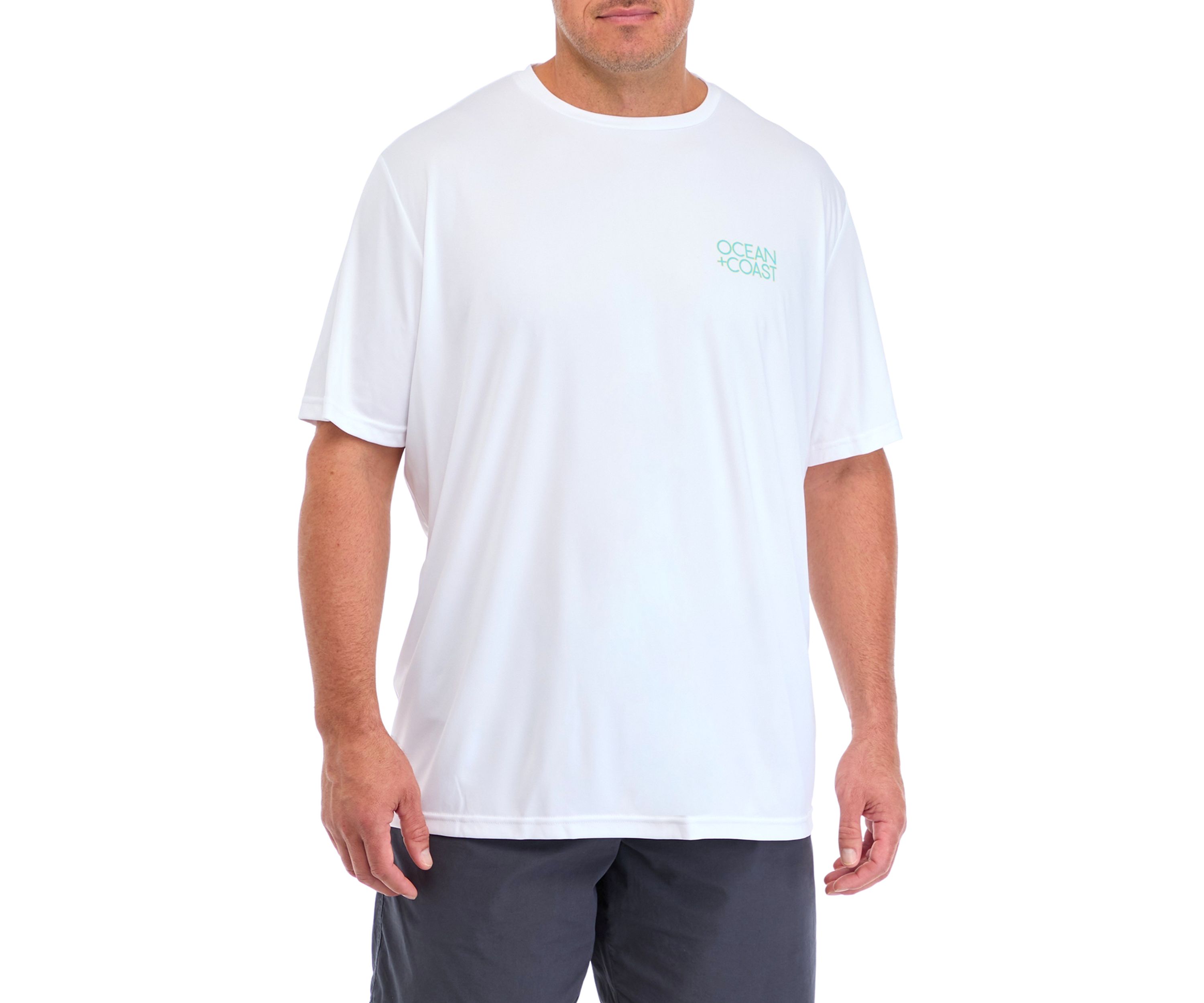 Big & Tall Short Sleeve Swimmer Yellowfin Tuna Graphic T-Shirt