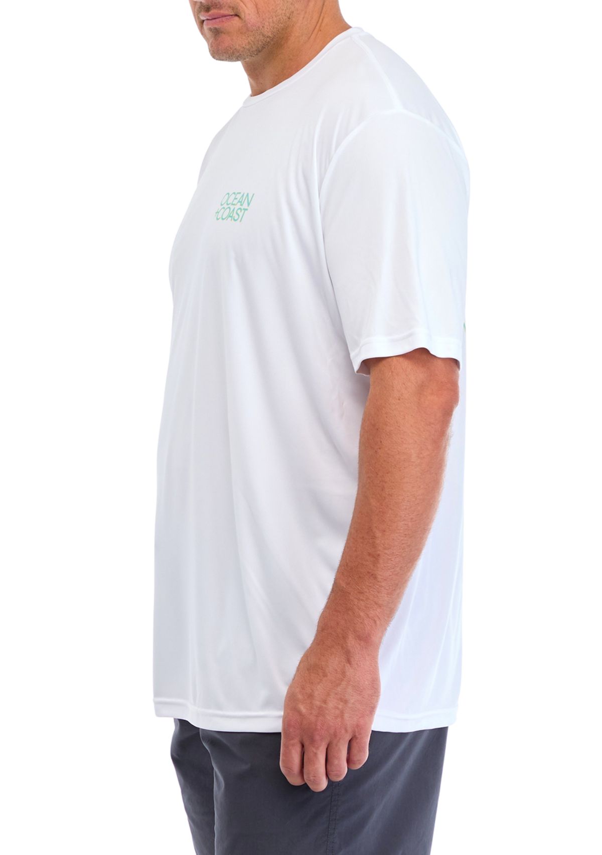 Big & Tall Short Sleeve Swimmer Yellowfin Tuna Graphic T-Shirt