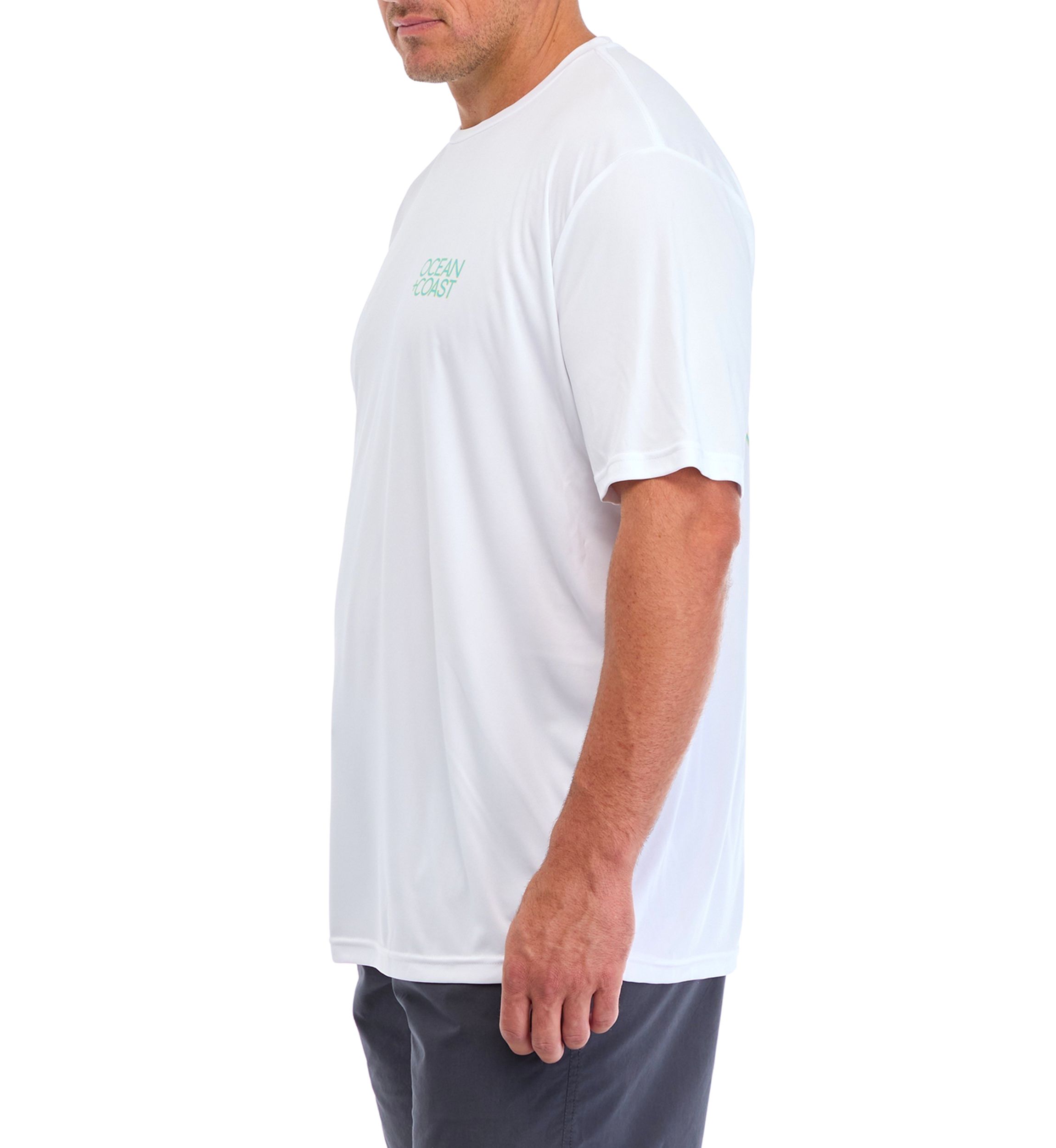 Big & Tall Short Sleeve Swimmer Yellowfin Tuna Graphic T-Shirt