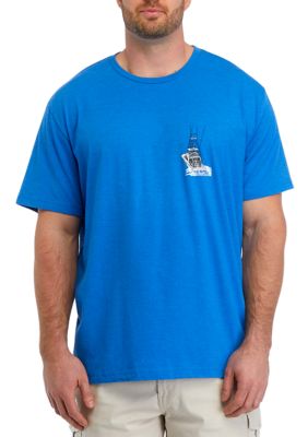 Promo 🧨 Ocean + Coast® Short Sleeve Printed Fishing 👚 Shirt 👏