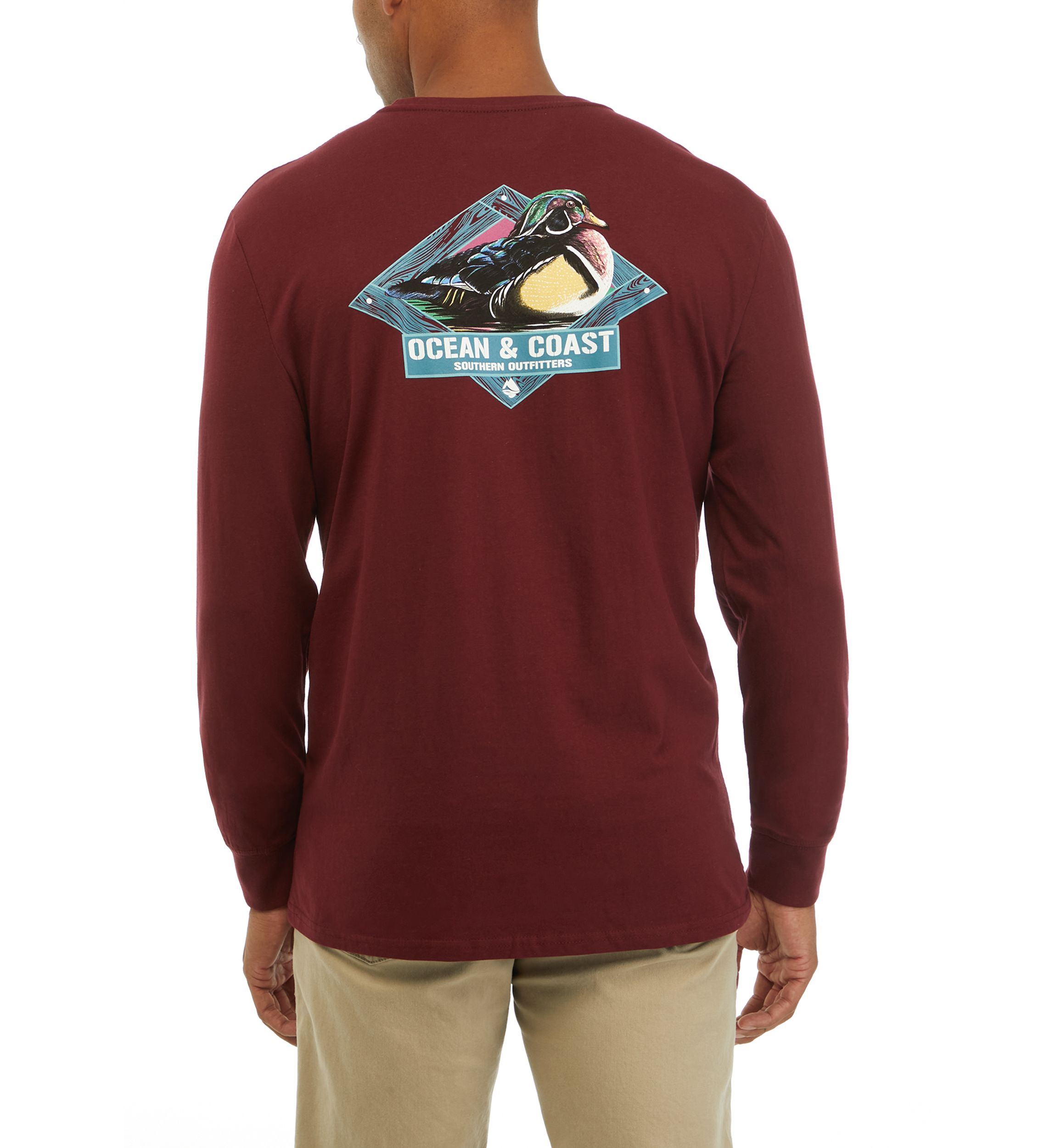 Long Sleeve Duck Graphic T-Shirt