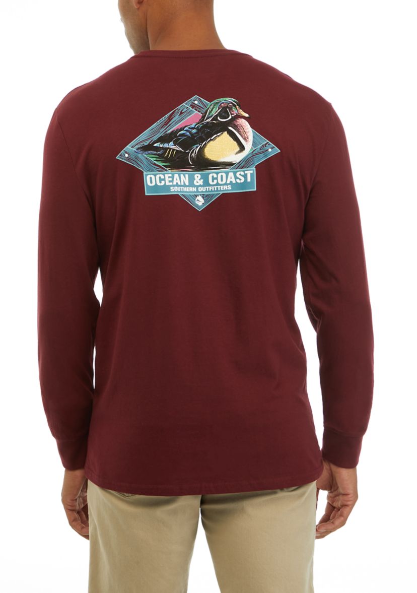 Long Sleeve Duck Graphic T-Shirt