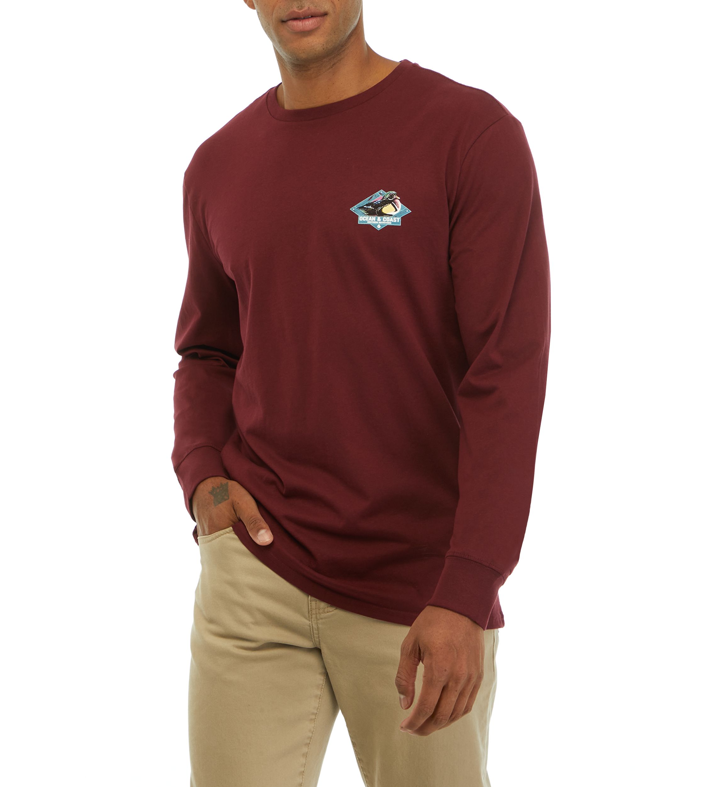 Long Sleeve Duck Graphic T-Shirt