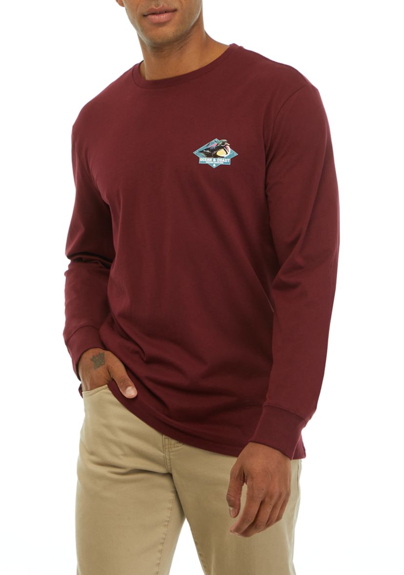 Long Sleeve Duck Graphic T-Shirt