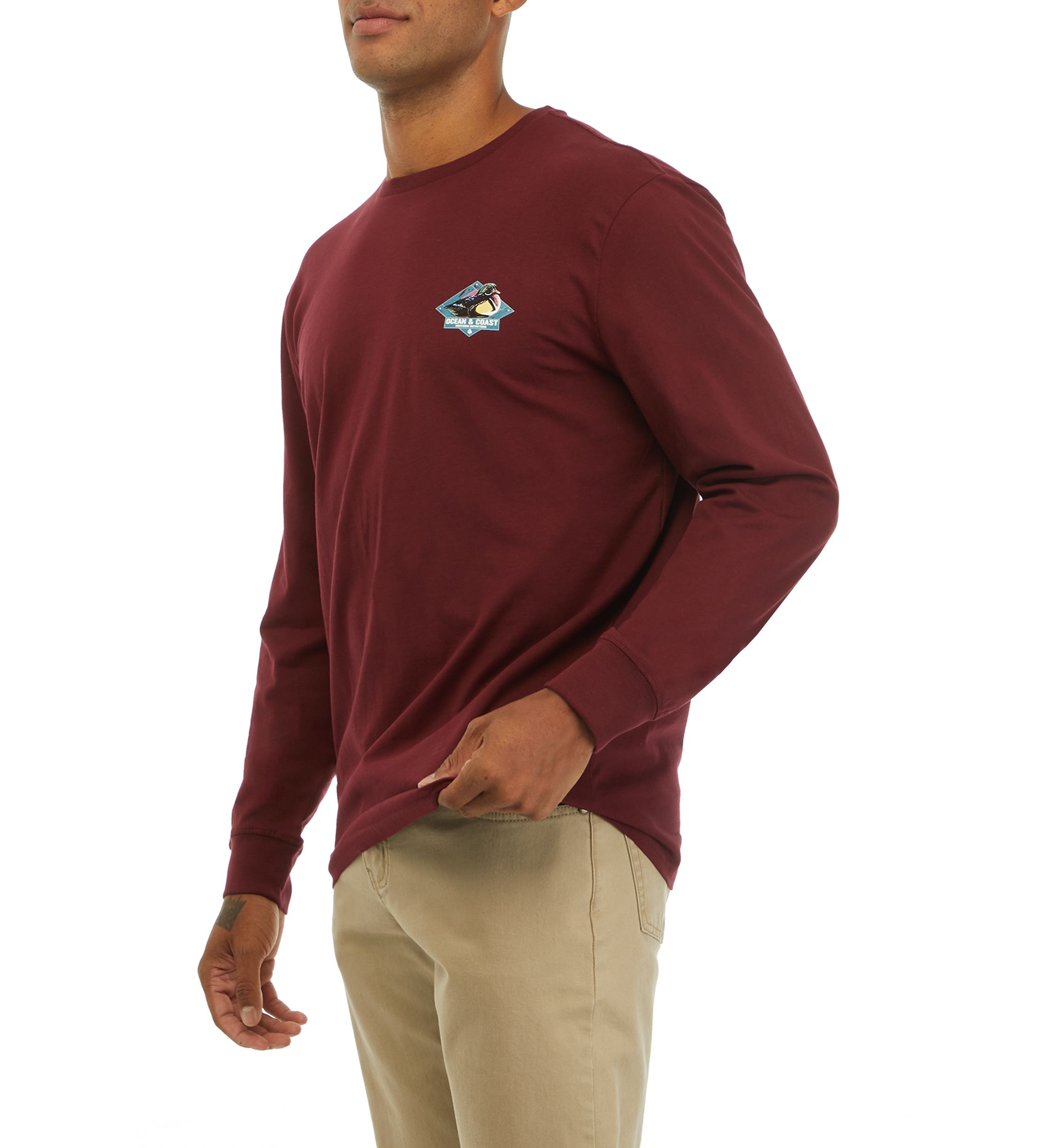 Long Sleeve Duck Graphic T-Shirt