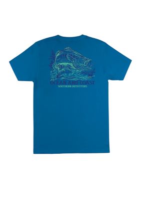 Promo 🧨 Ocean + Coast® Short Sleeve Printed Fishing 👚 Shirt 👏