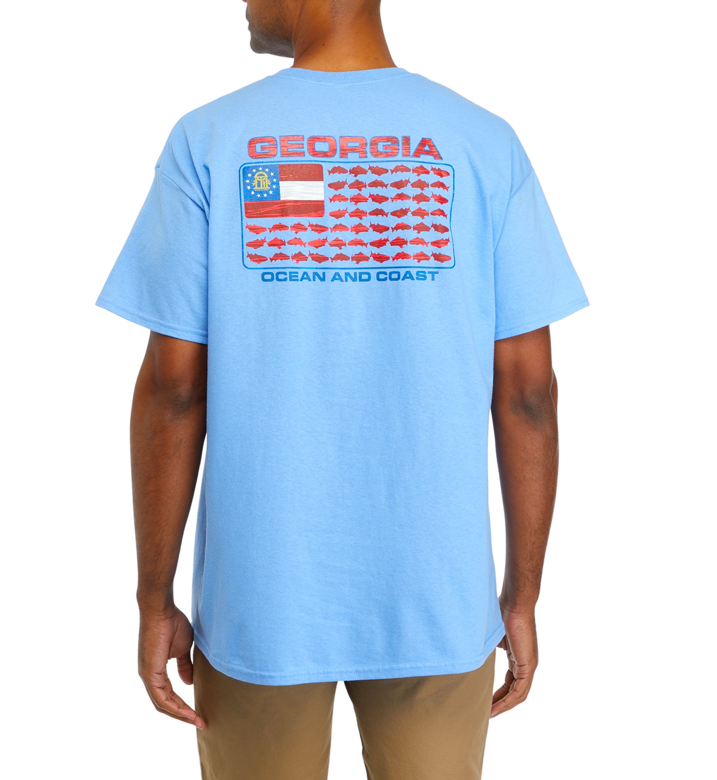 Georgia Flag Graphic T-Shirt 
