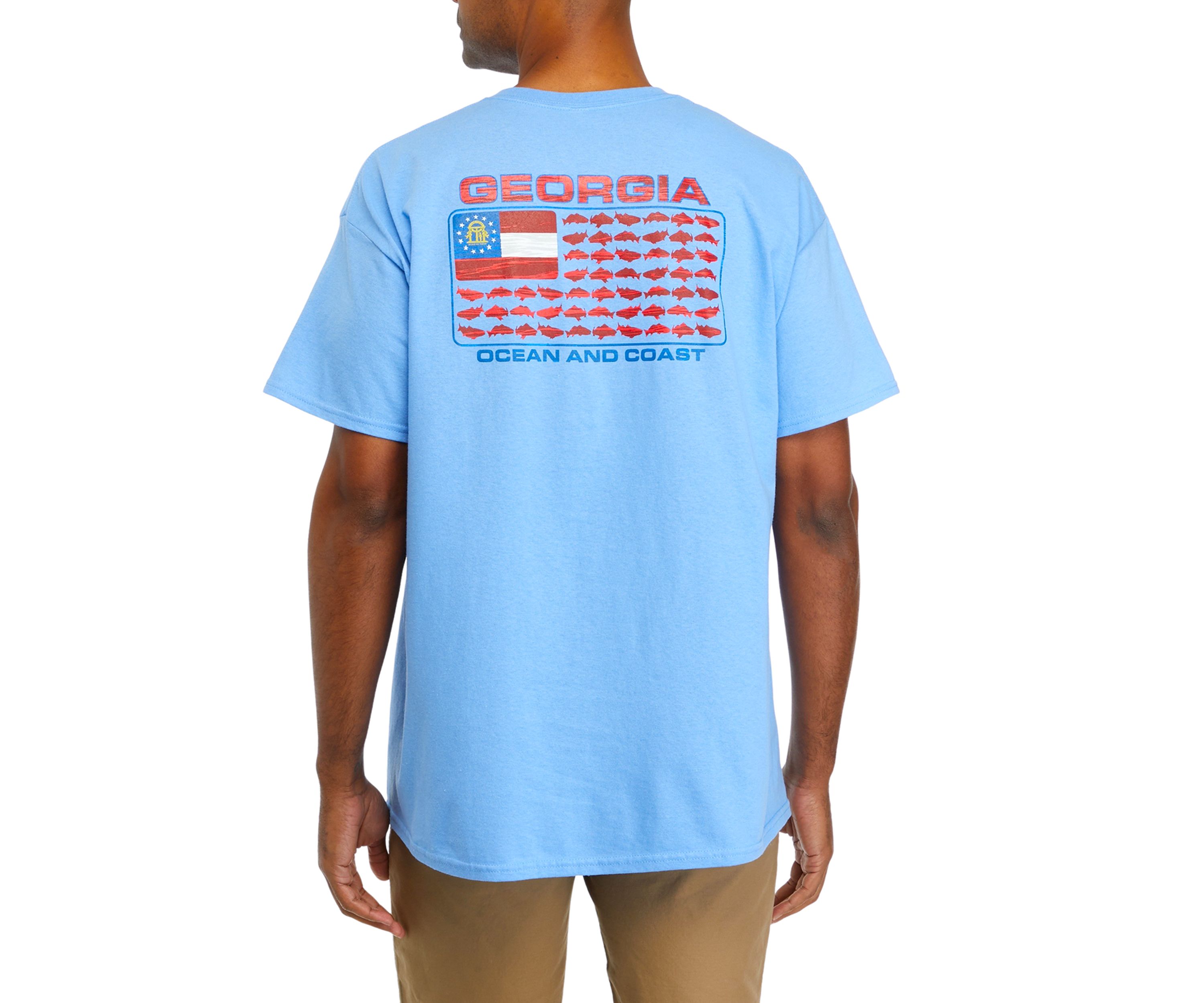 Georgia Flag Graphic T-Shirt 