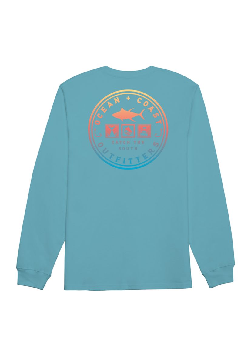 Long Sleeve Cotton Graphic Sweatshirt 