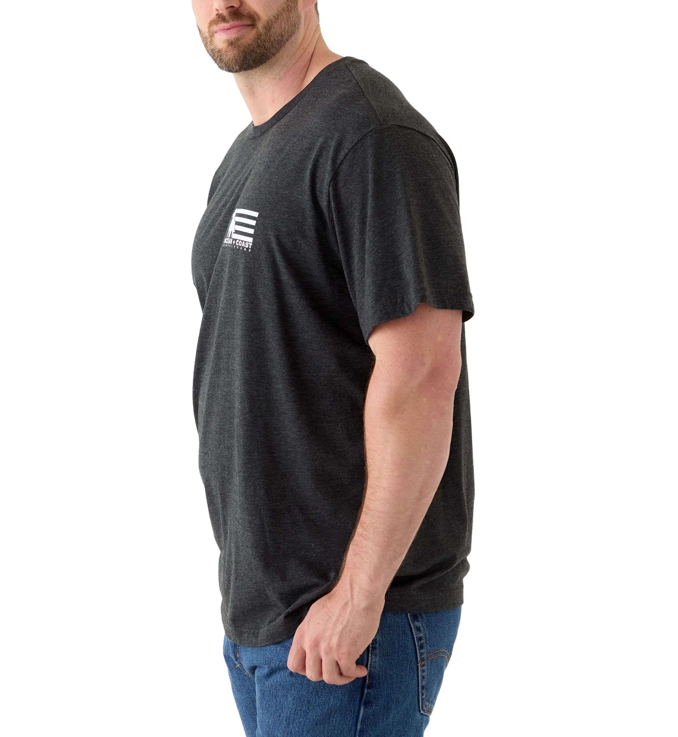 Big & Tall Americana Dog Graphic T-Shirt 