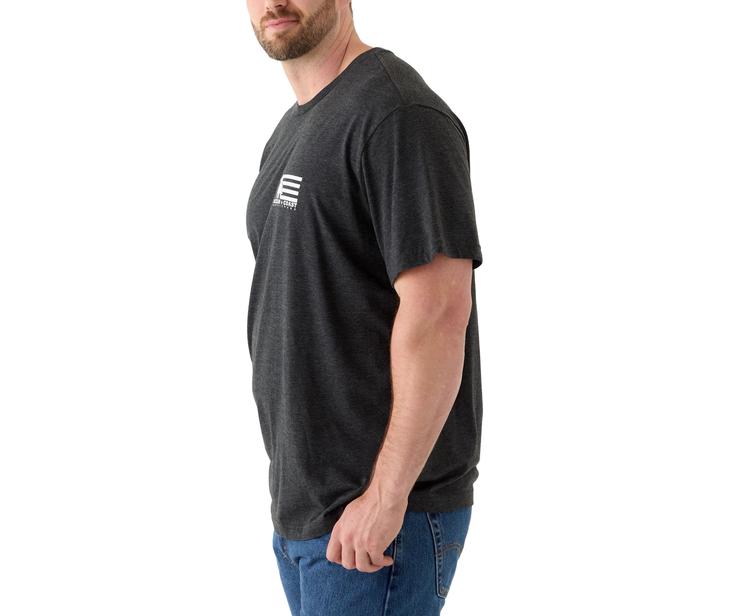 Big & Tall Americana Dog Graphic T-Shirt 