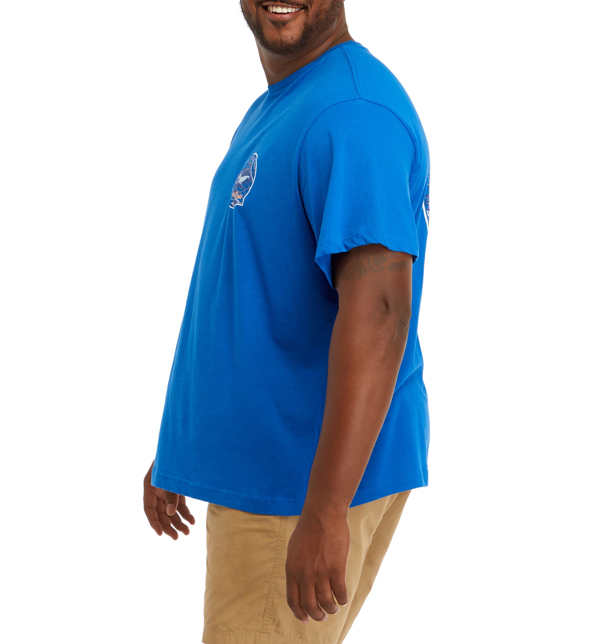 Big & Tall Rainbow Trout Graphic T-Shirt