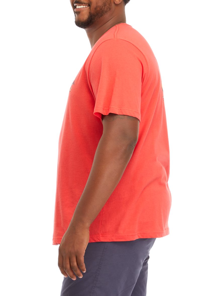 Big & Tall Short Sleeve Marlin Graphic T-Shirt 