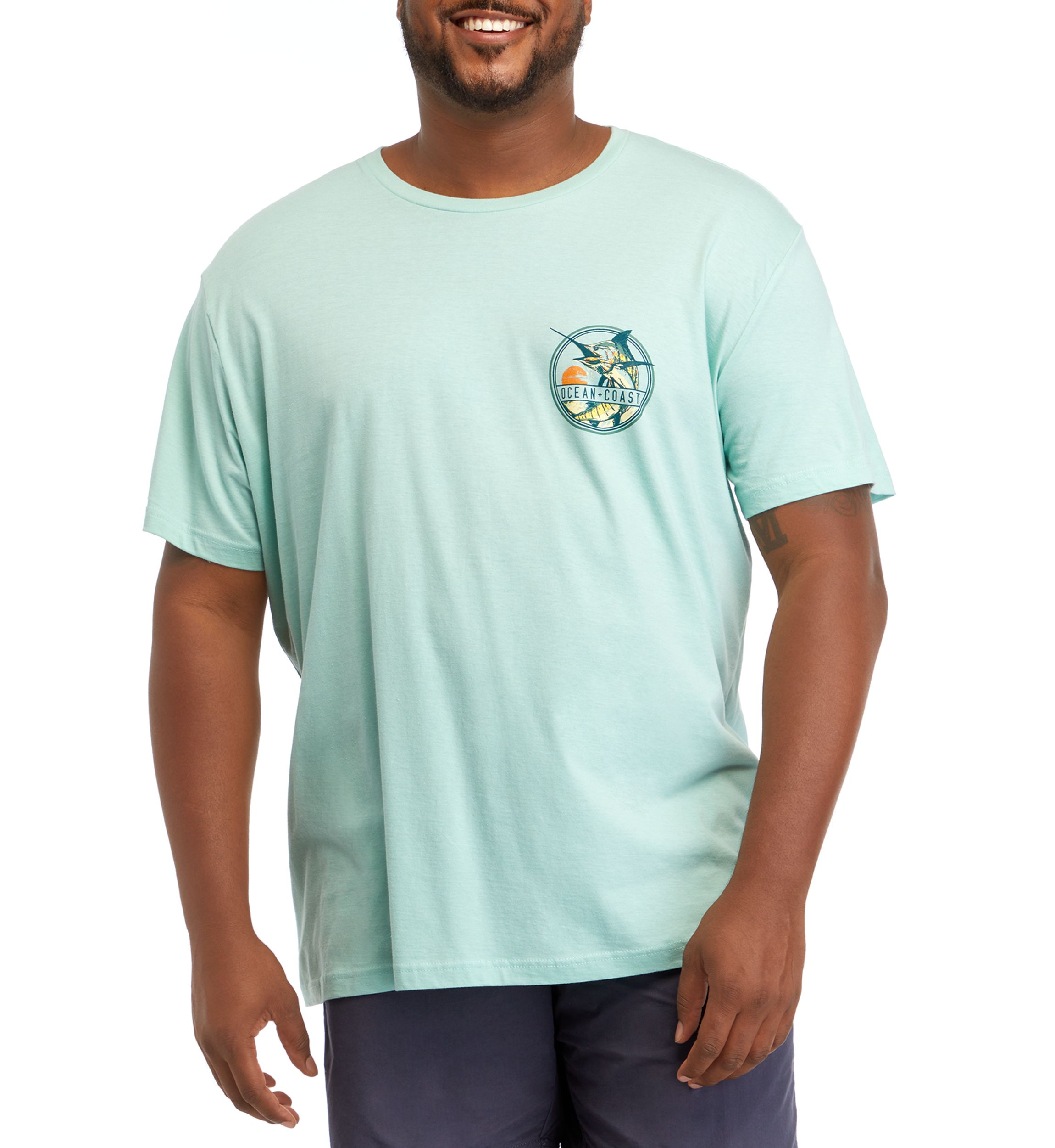 Big & Tall Tropico Marlin Graphic T-Shirt 