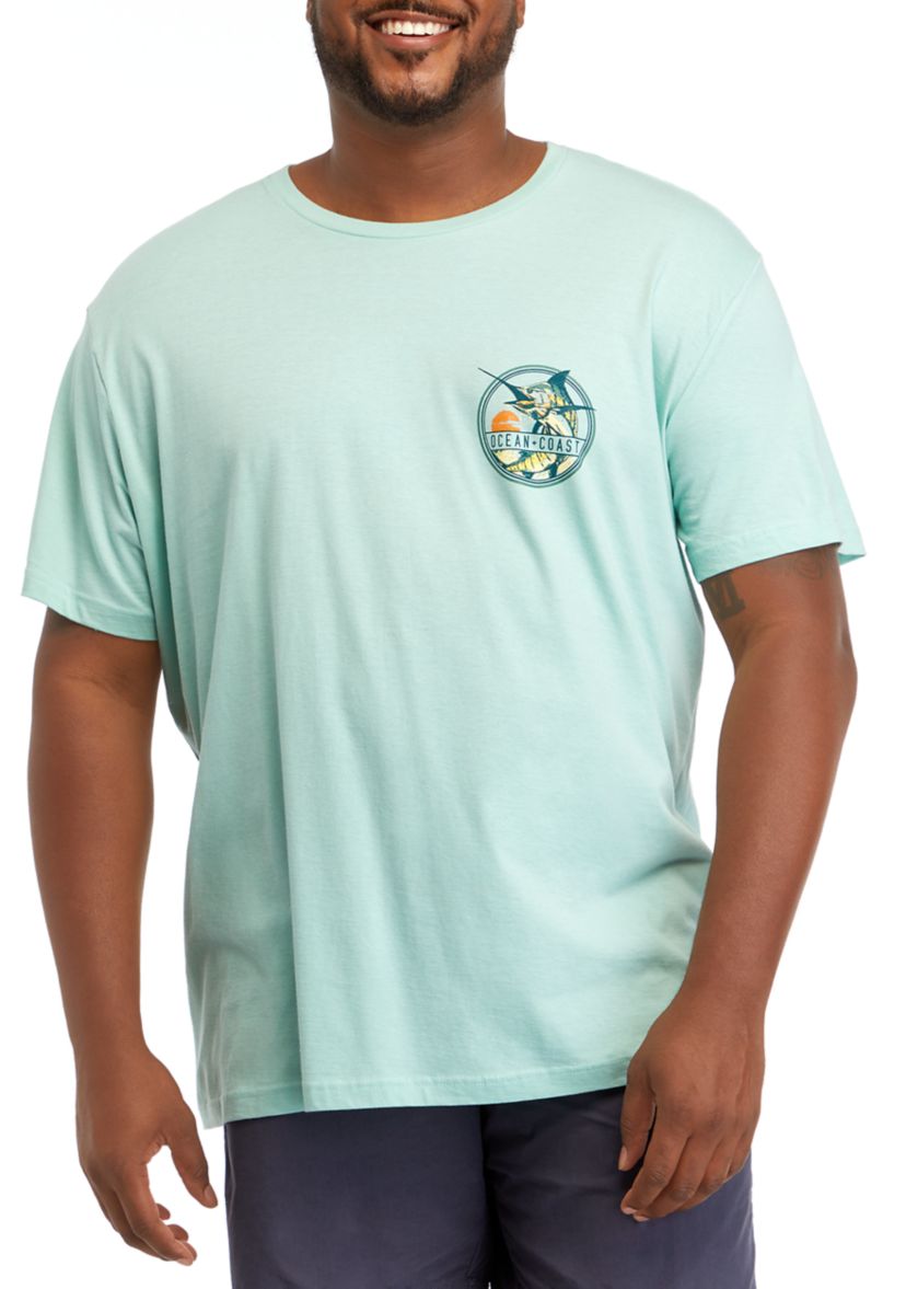Big & Tall Tropico Marlin Graphic T-Shirt 