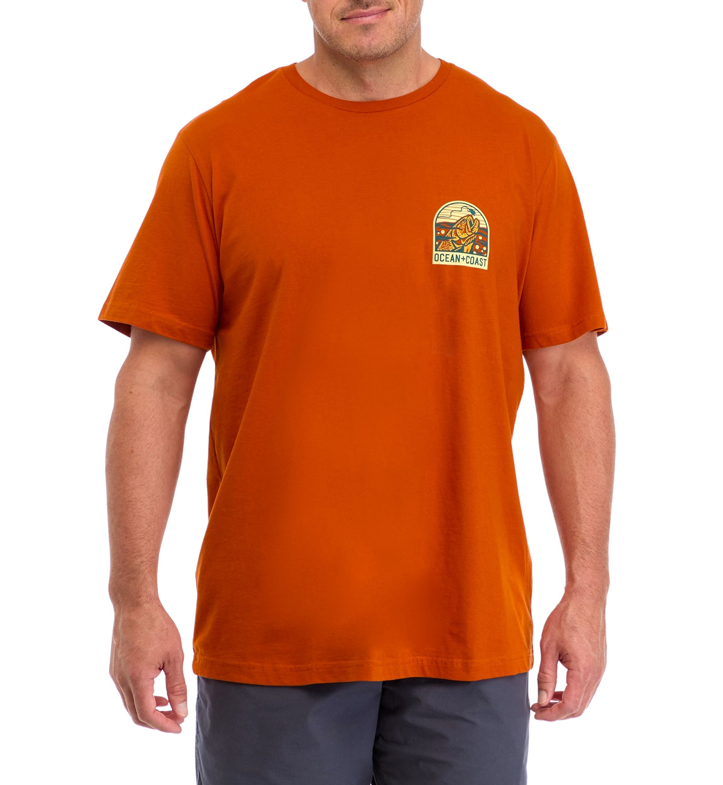 Big & Tall Short Sleeve Pez Fish Graphic T-Shirt