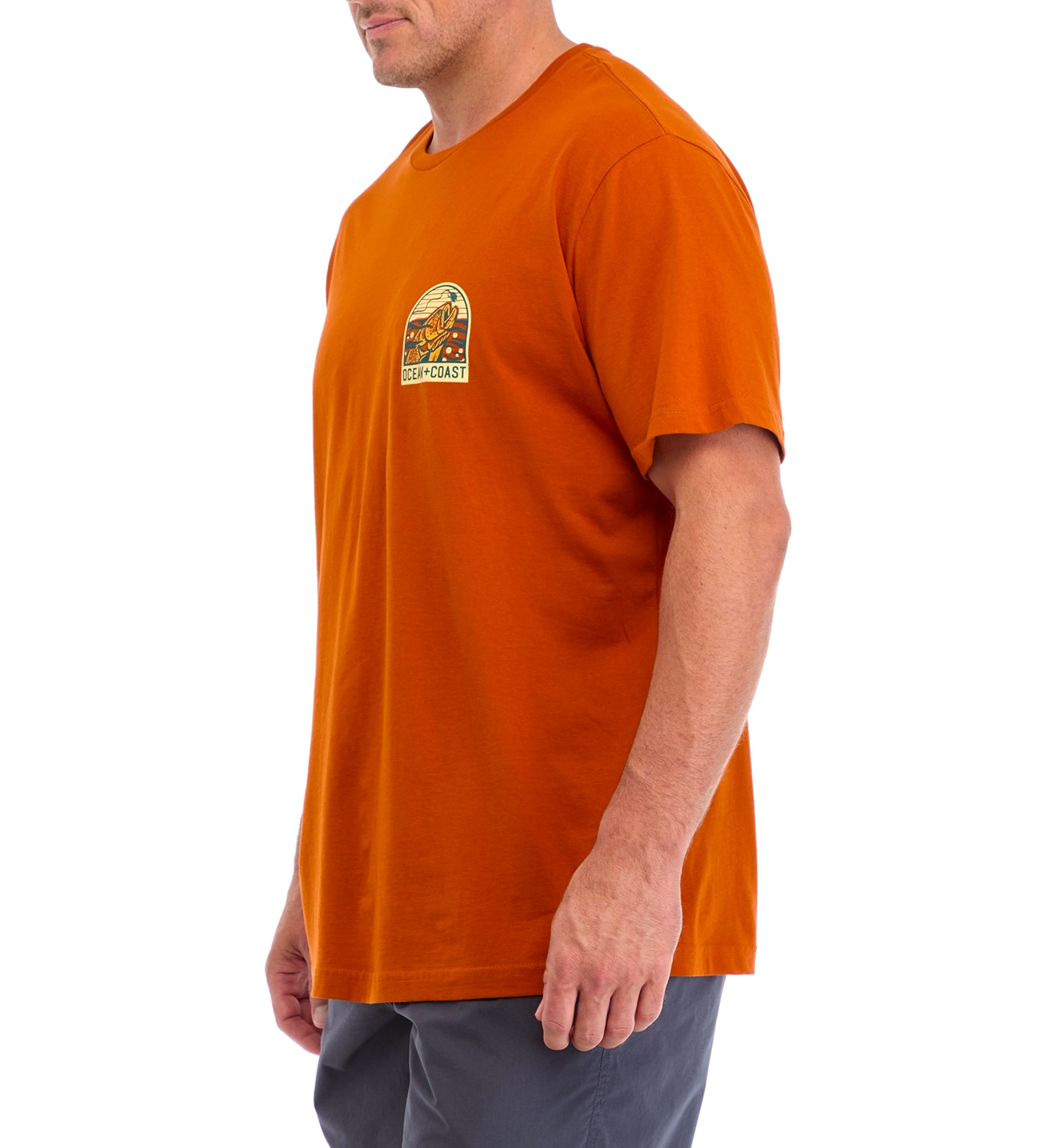 Big & Tall Short Sleeve Pez Fish Graphic T-Shirt